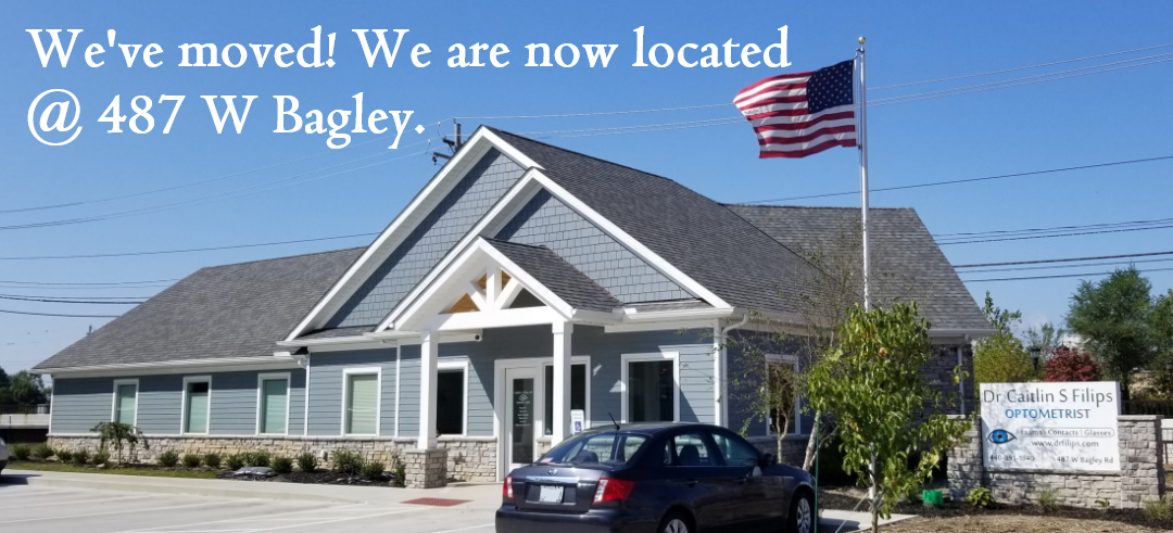 New Optometry Practice in Berea/Olmsted Falls at 487 Bagley Rd, the SW corner of Lindberg and Bagley intersection